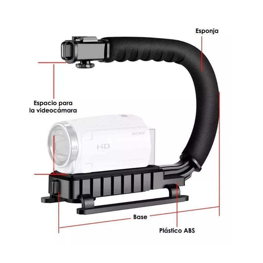 Kit Para Grabacion Soporte Estabilizador Para Camara Ay-49u-2
