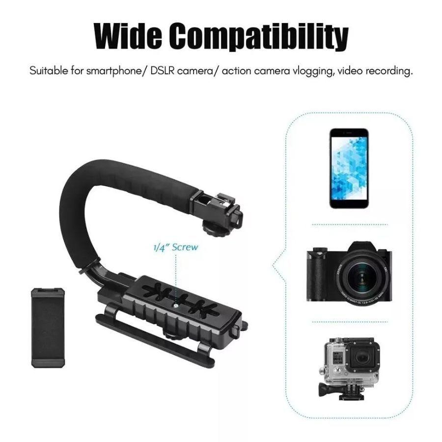 Kit Para Grabacion Soporte Estabilizador Para Camara Ay-49u-3