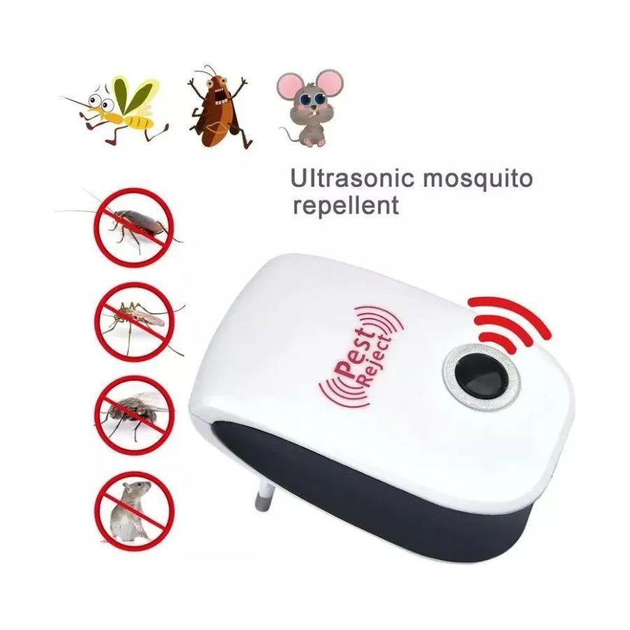 Repelente Ultrasónico Mosquitos Cucaracha Moscas Ecologico-3