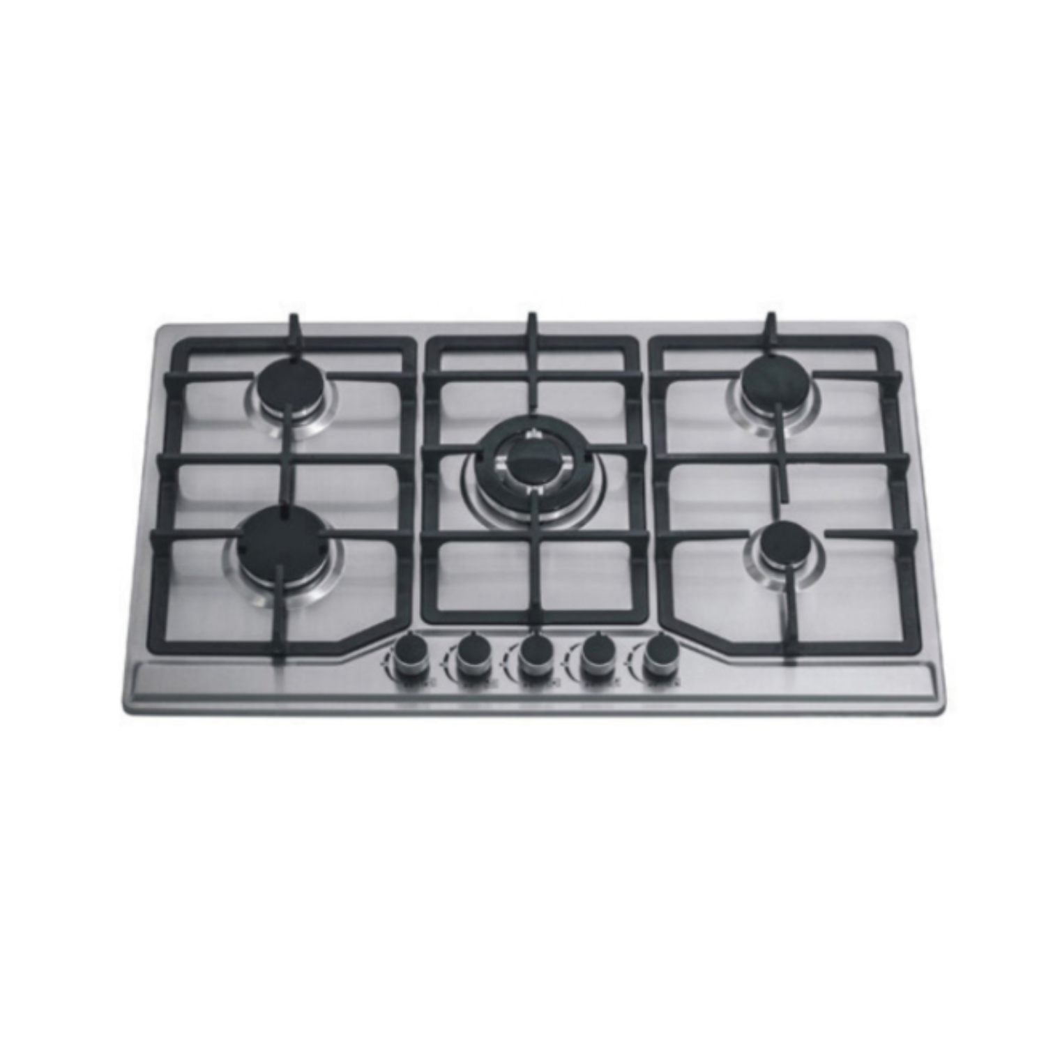 Encimera A Gas Acero Inoxidable 5 Platos Cocina 0065-4