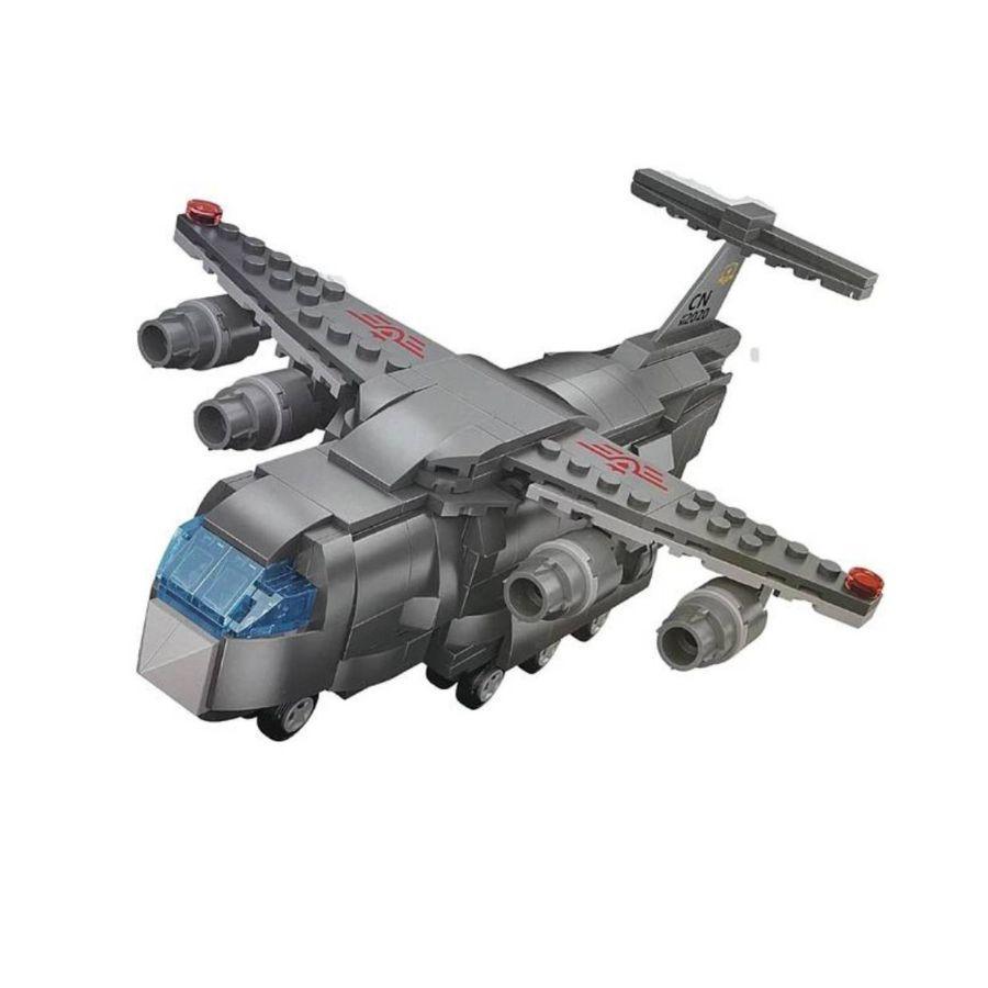 Bloques Construcción Avion Militar Armable 358PCS-0