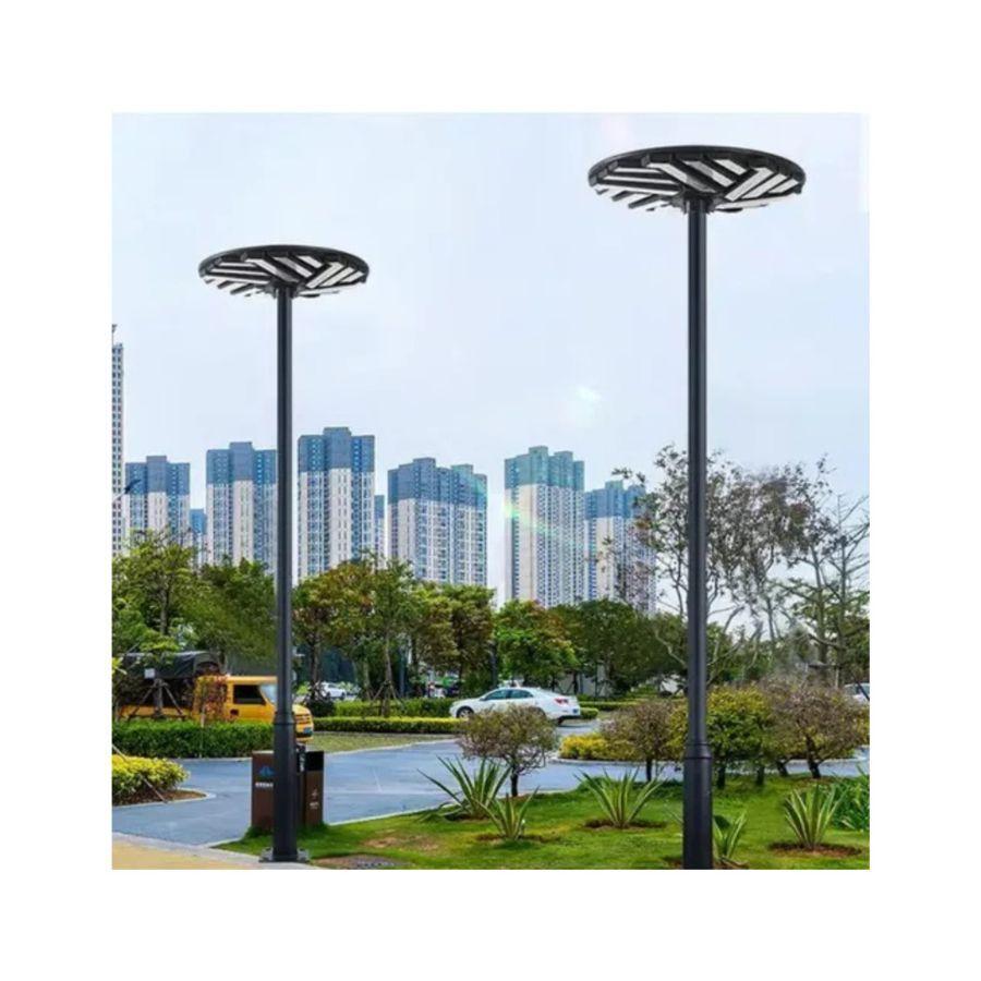 Foco Farol Led Solar Exterior Ufo Disco Urbano 3000w Tubo L-2
