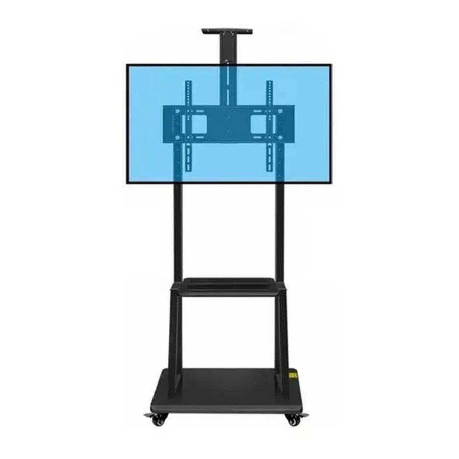 Soporte Rack Tv Base Pedestal Rueda Televisor De 32 A 70P-4