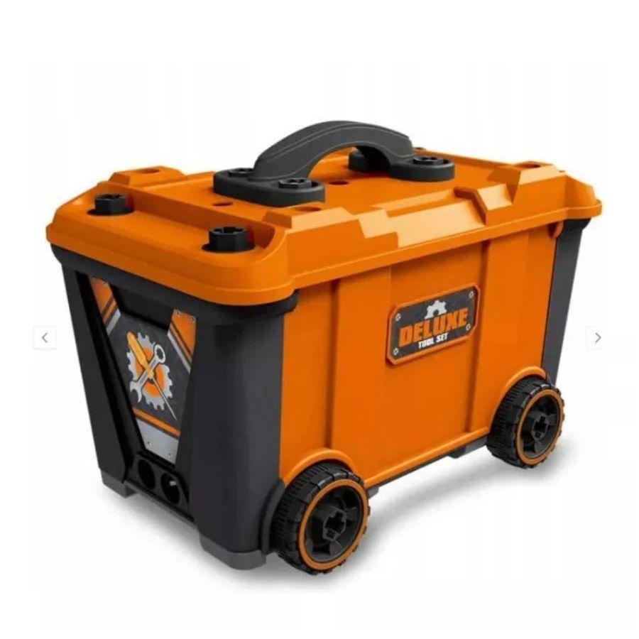 Caja De Herramientas Con Ruedas Infantil Juguete-0