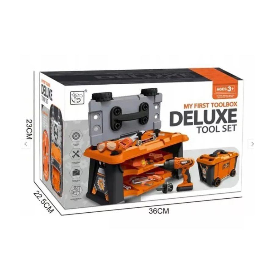 Caja De Herramientas Con Ruedas Infantil Juguete-1