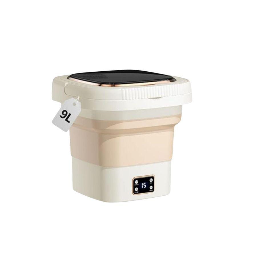 Mini Lavadora Centrifugado Portatil Plegable 9 L Hogar-0