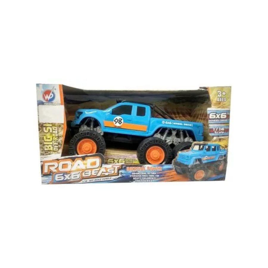 Camioneta Juguete Beast Todo Terreno 6x6 A Fricción-2
