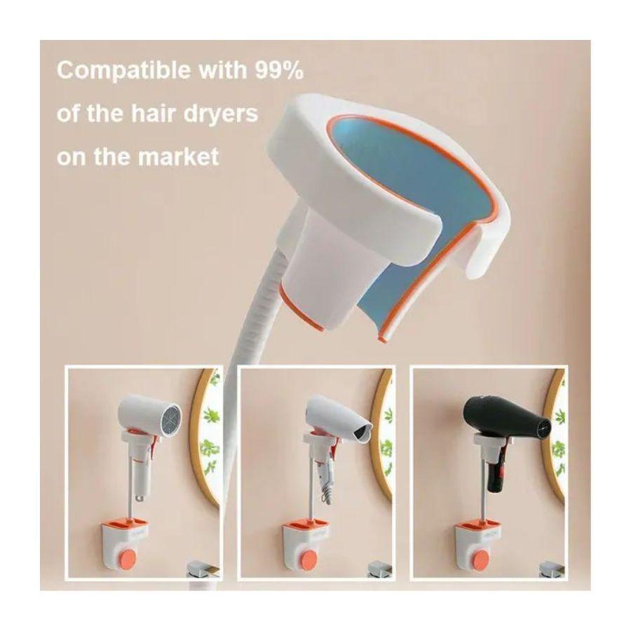 Soporte de Pared para Secador Accesorios Baño-2