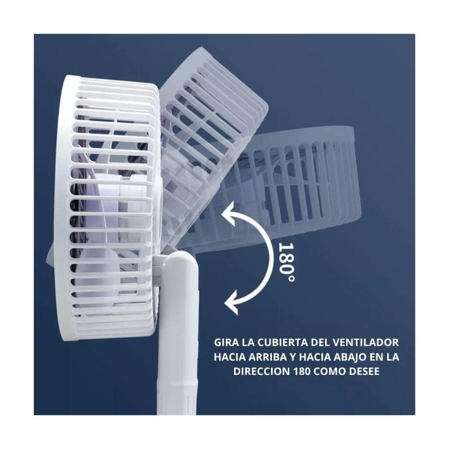 Mini Ventilador De Escritorio Con Clip De 3 Aspas-2