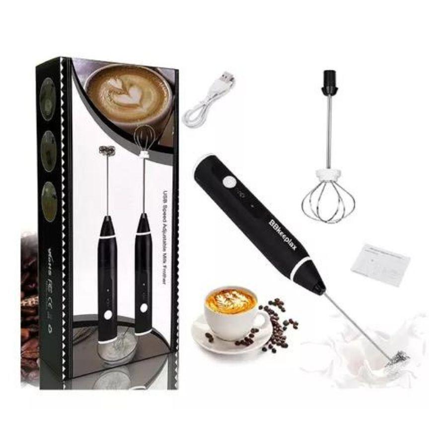Mini Batidor Revolvedor De Café Y Espuma Leche Recargable-4