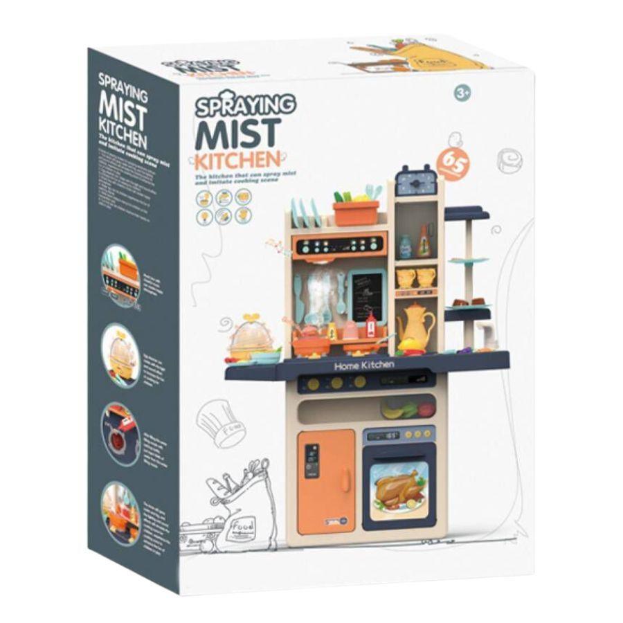 Cocina Juguete Para Niños 65 Piezas Luces Sonidos Infantil -4