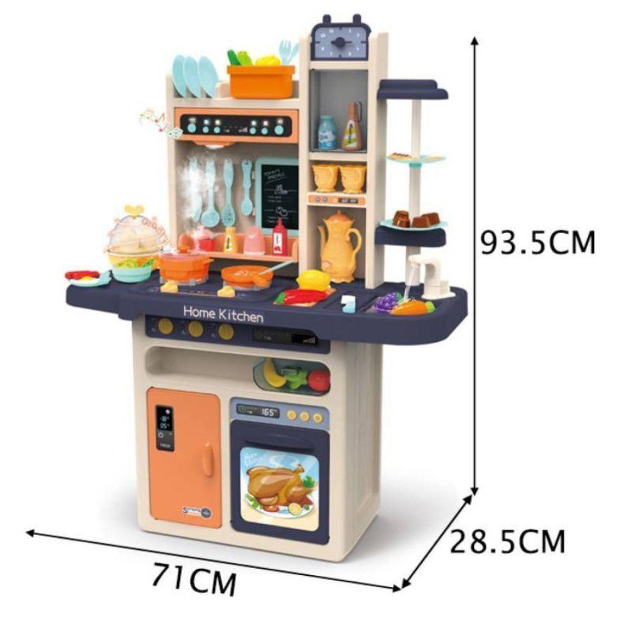 Cocina Juguete Para Niños 65 Piezas Luces Sonidos Infantil -1
