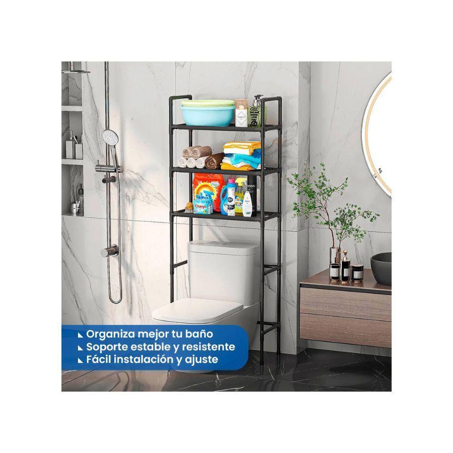 Estante De Baño Rack 3 Niveles Organizador Repisa-1