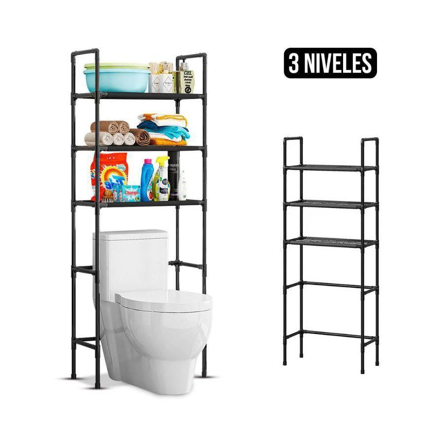 Estante De Baño Rack 3 Niveles Organizador Repisa-2