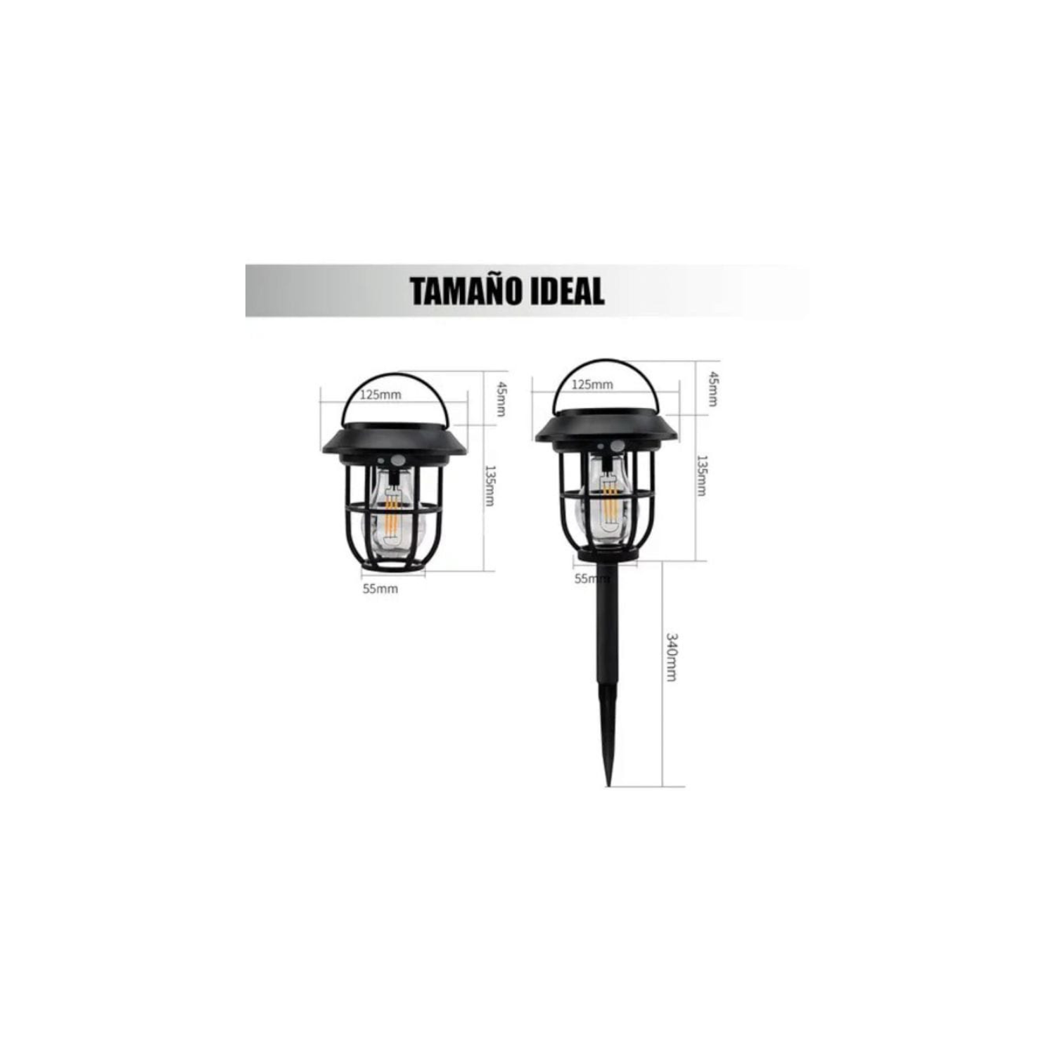 FAROL LAMPARA SOLAR ESTACA-0