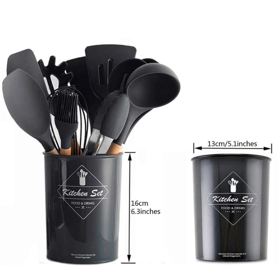 Set Cocina 12 Pcs Silicona Antiadherentes Gastronomicos-6