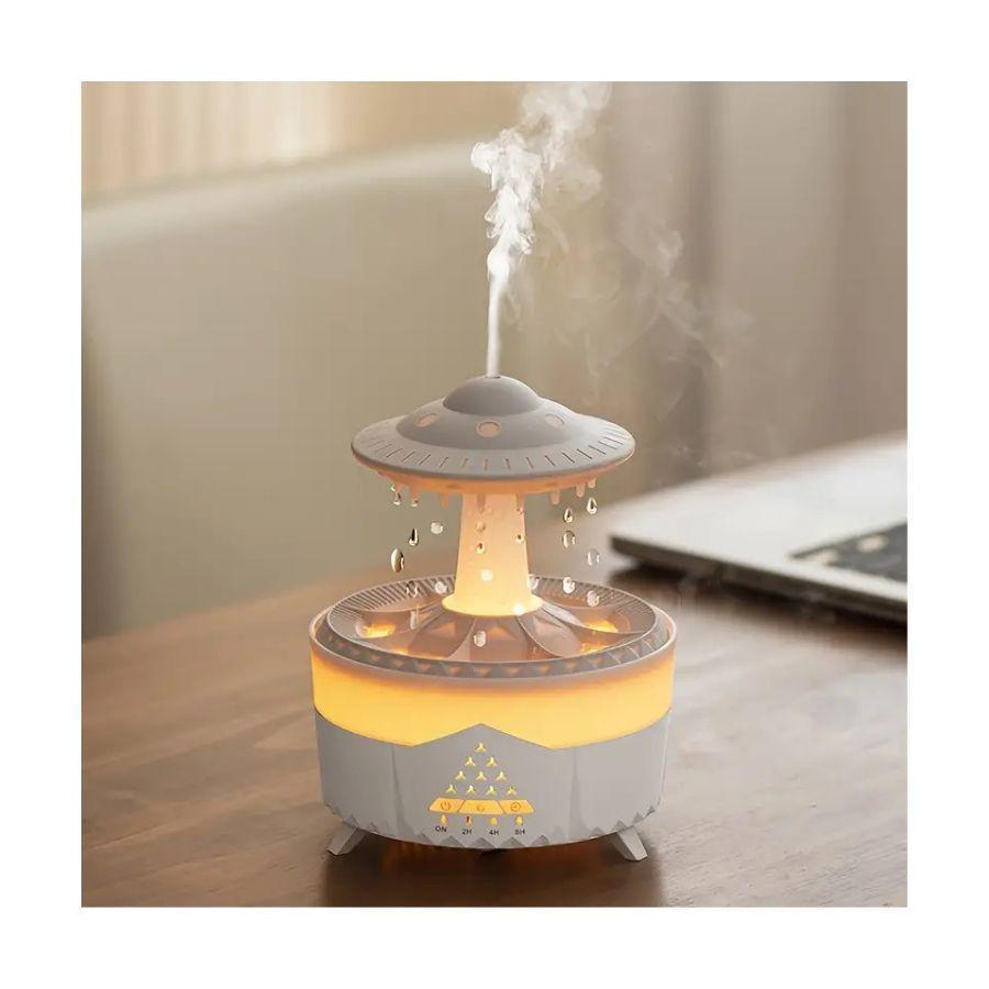 Humidificador Gotas De Agua Simulación Difusor Aroma Hogar-3