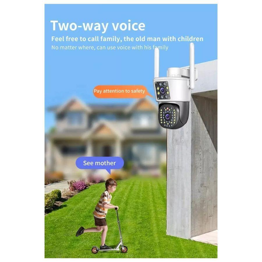 Cámara De Seguridad Ip66 Infrarrojo Hd Wifi Inteligente-3