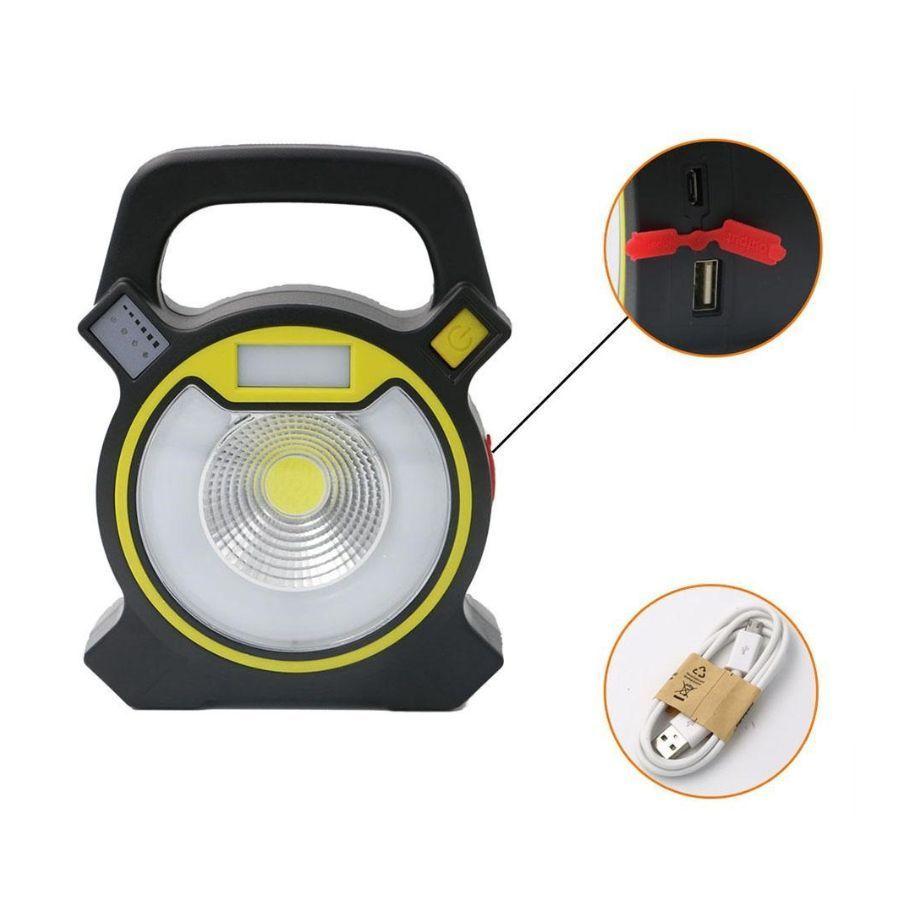 Lampara Linterna Foco Led Recargable De Mano Camping-2