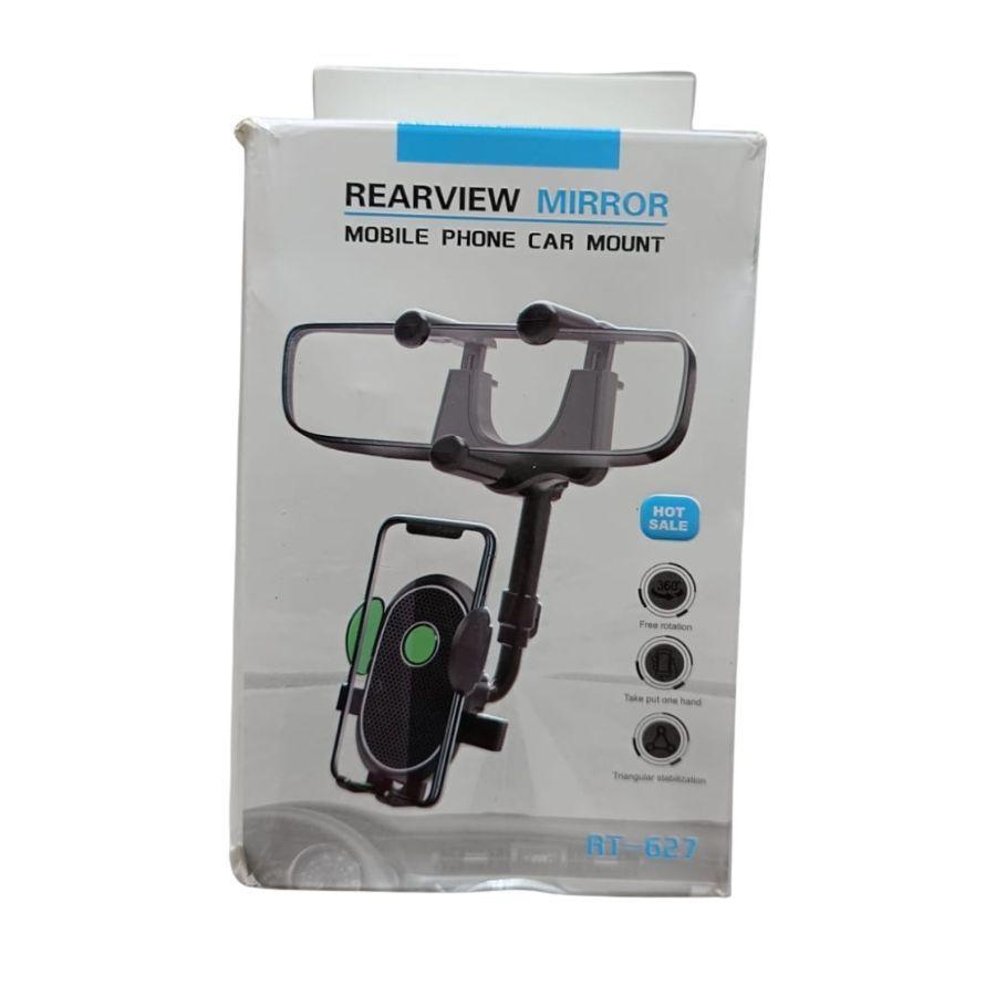 Soporte Holder Celular Retrovisor Espejo Universal 360 Grado-3