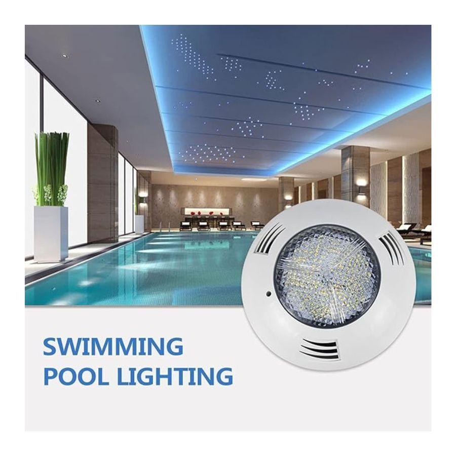 Lampara Foco Led Sumergible Piscina 18w Jacuzzi Sobrepuesto-2