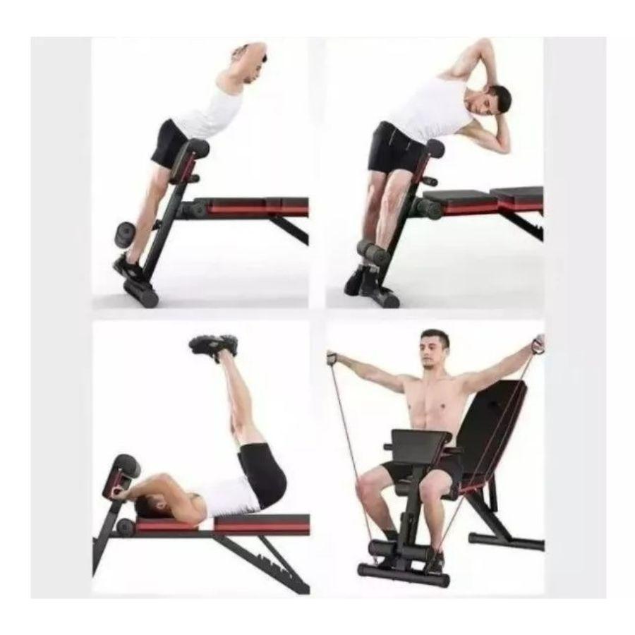 Silla Multifuncion Banca Para Hacer Abdominales Ejercicios-2
