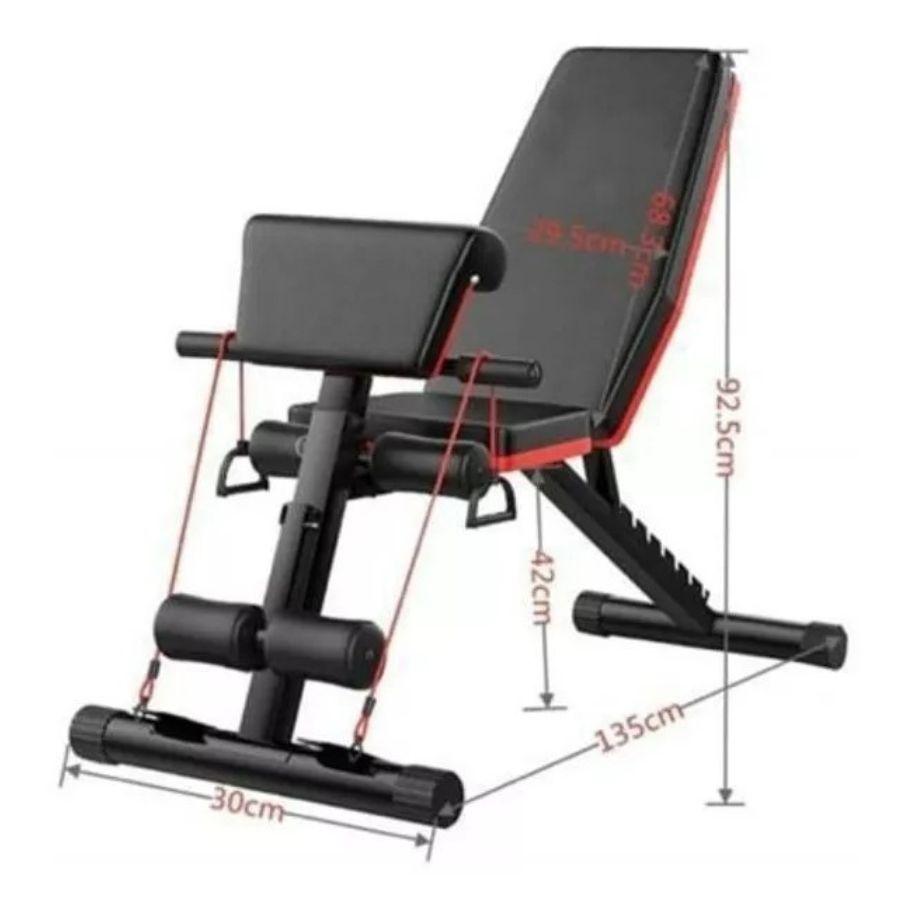 Silla Multifuncion Banca Para Hacer Abdominales Ejercicios-3