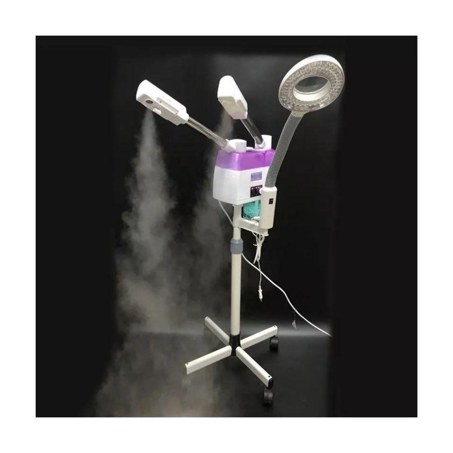 Vaporizador Pedestal Ozono 3 En 1 Brazo Lampara Ajustable-4