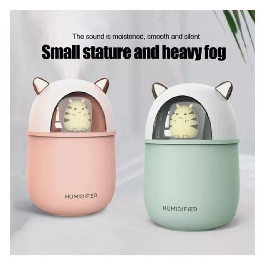 Humidificador De Aire Eléctrico Usb Rosado-2