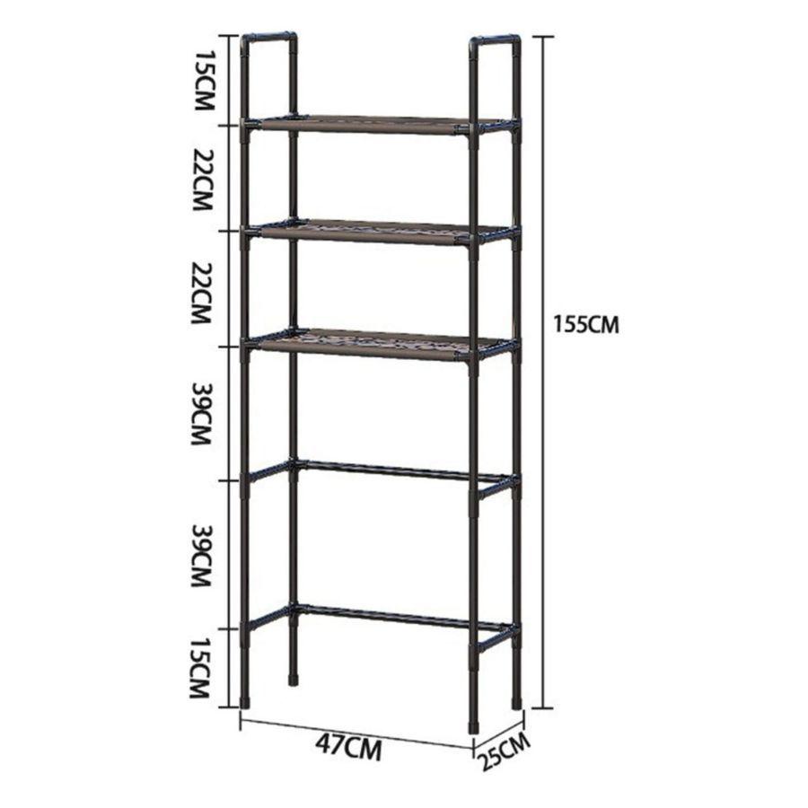 Toallero Mueble Baño Estante Rack Organizador Inodoro WC-1