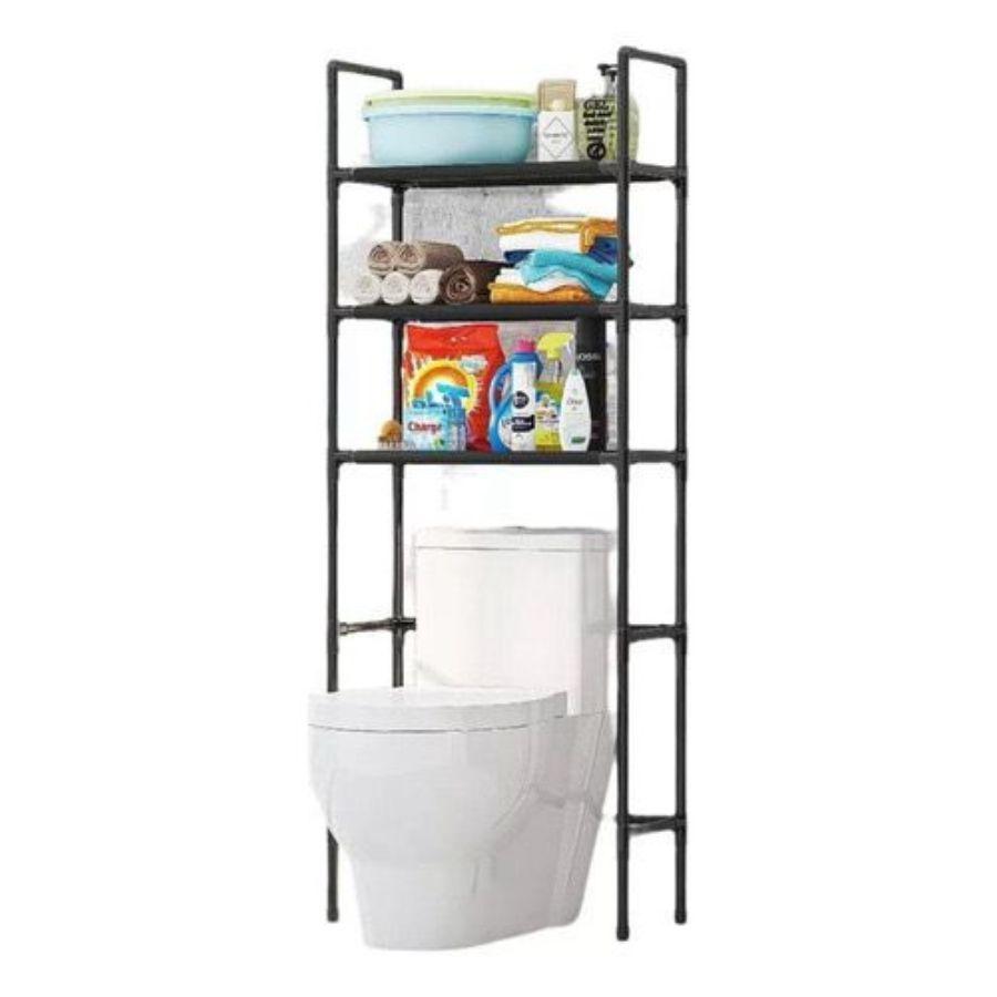 Toallero Mueble Baño Estante Rack Organizador Inodoro WC-2