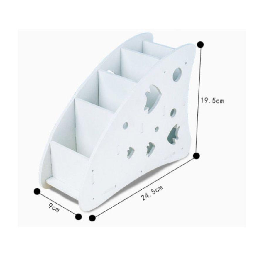 Organizador De Mesa O Escritorio Blanco Moderno Nordico-1