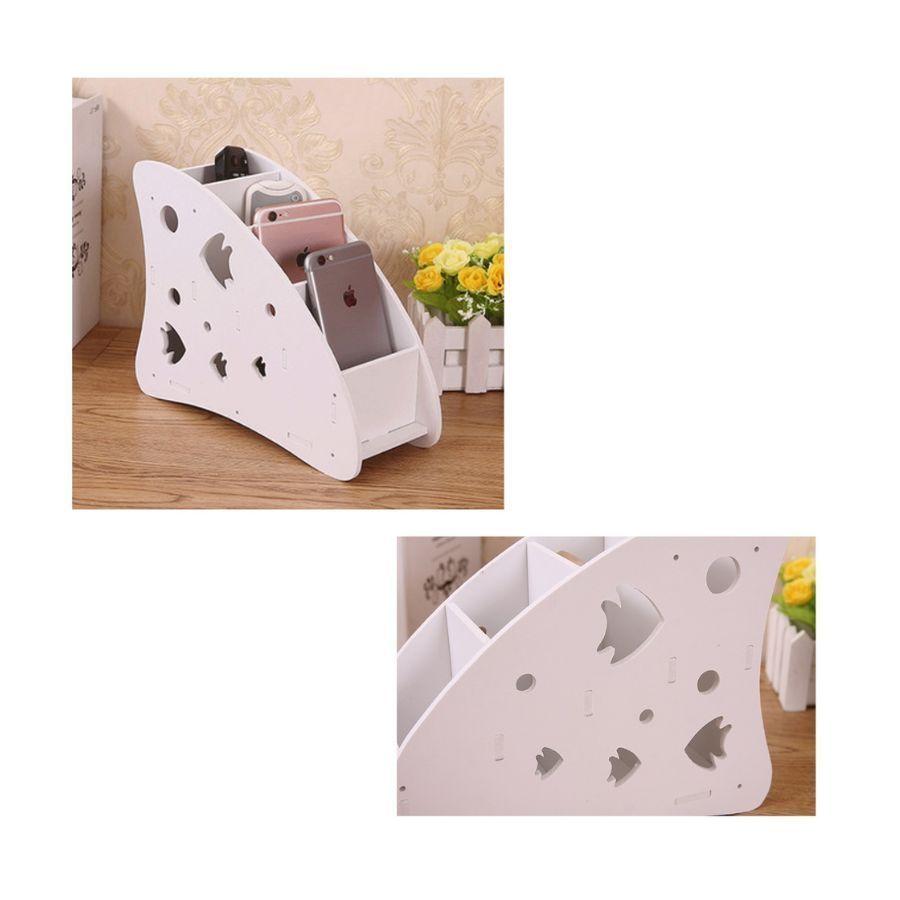 Organizador De Mesa O Escritorio Blanco Moderno Nordico-2