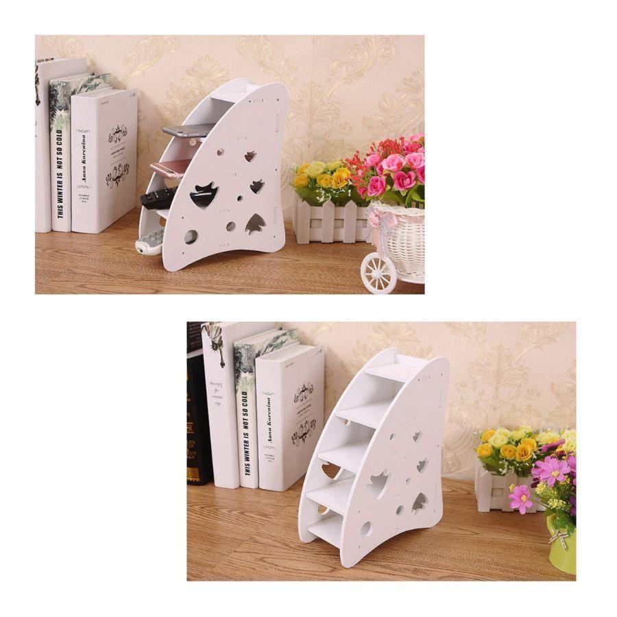 Organizador De Mesa O Escritorio Blanco Moderno Nordico-3