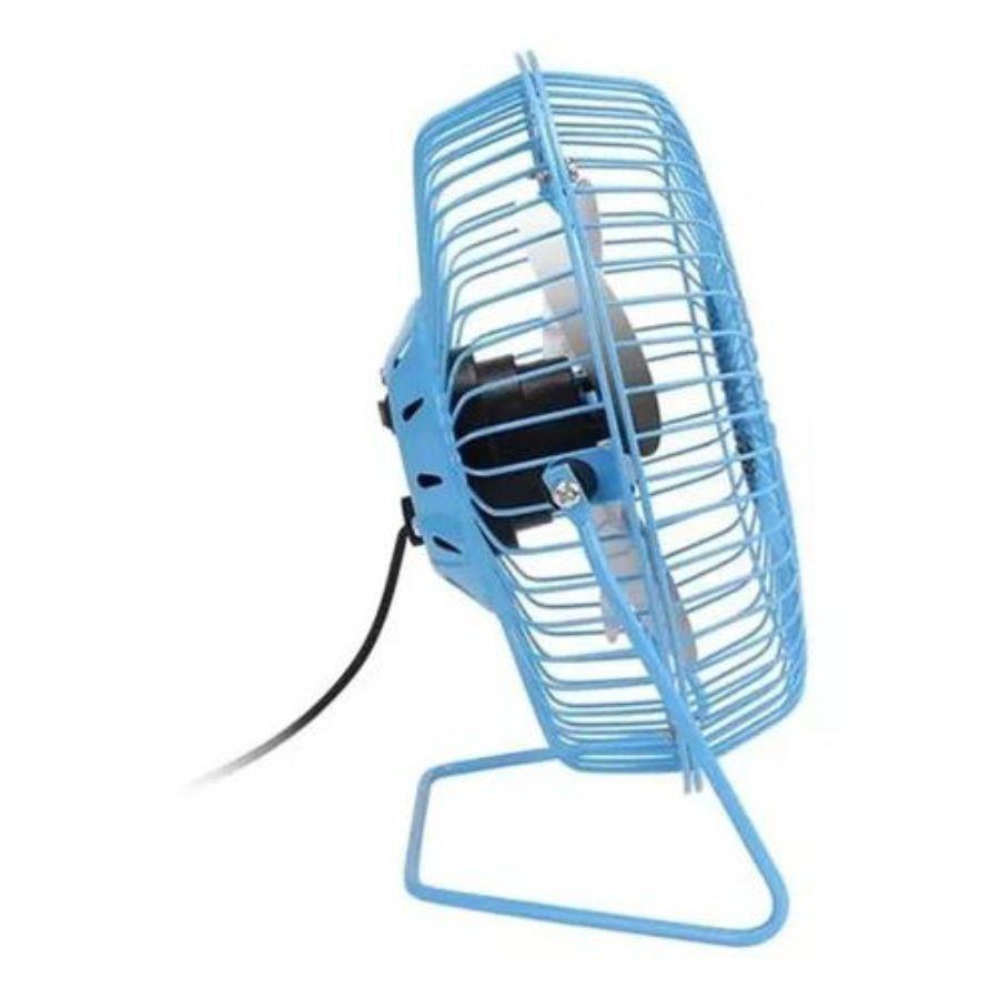 Mini Ventilador Usb Metálico Portátil Potente Y Silencioso-2