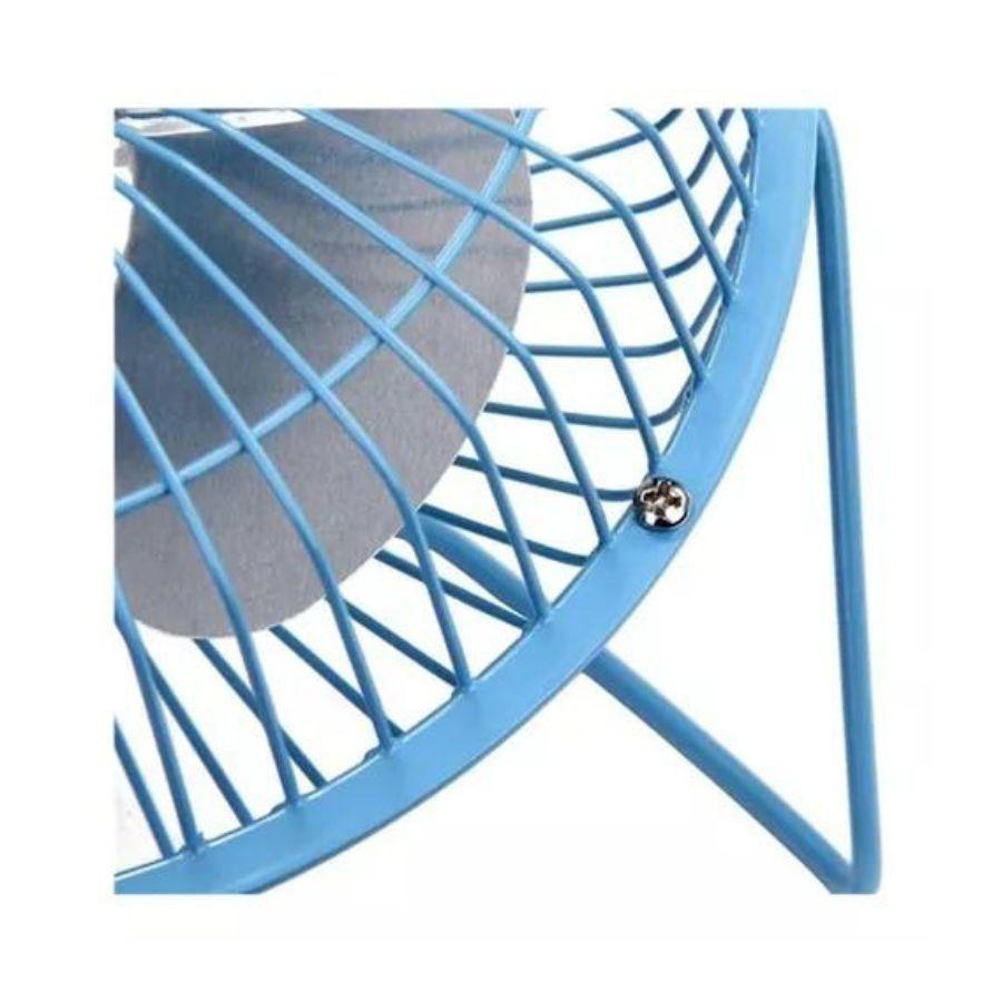 Mini Ventilador Usb Metálico Portátil Potente Y Silencioso-3