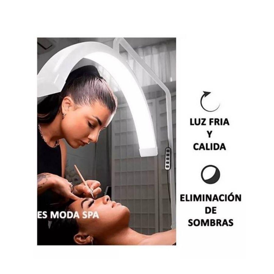 Lampara Led Media Luna Estética -2