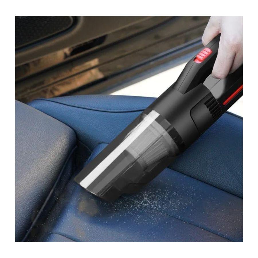 Aspiradora De Mano Coche Casa Inalámbrico Recargable Cleaner-4