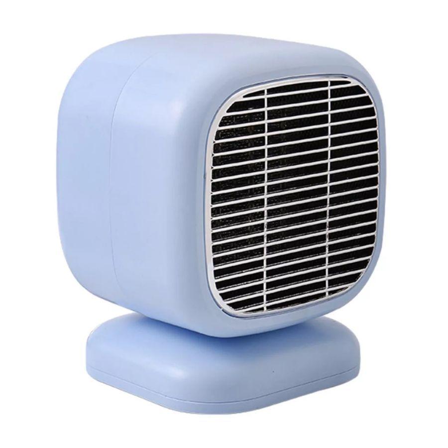 Mini Calentador Ventilador Silencioso Portátil De Manos Pies Azul-0