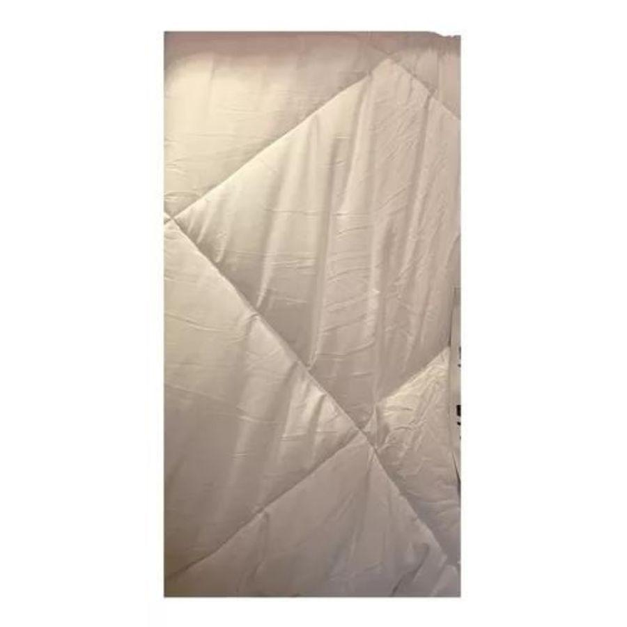 Plumon Edredon Nordico De Seda 2 Plazas 150x200cm Blanco-2