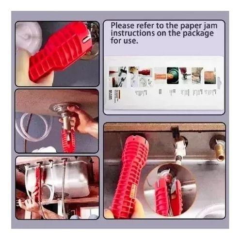Llave Multifuncional De Reparación De Lavabos Y Baños 8 En 1-5