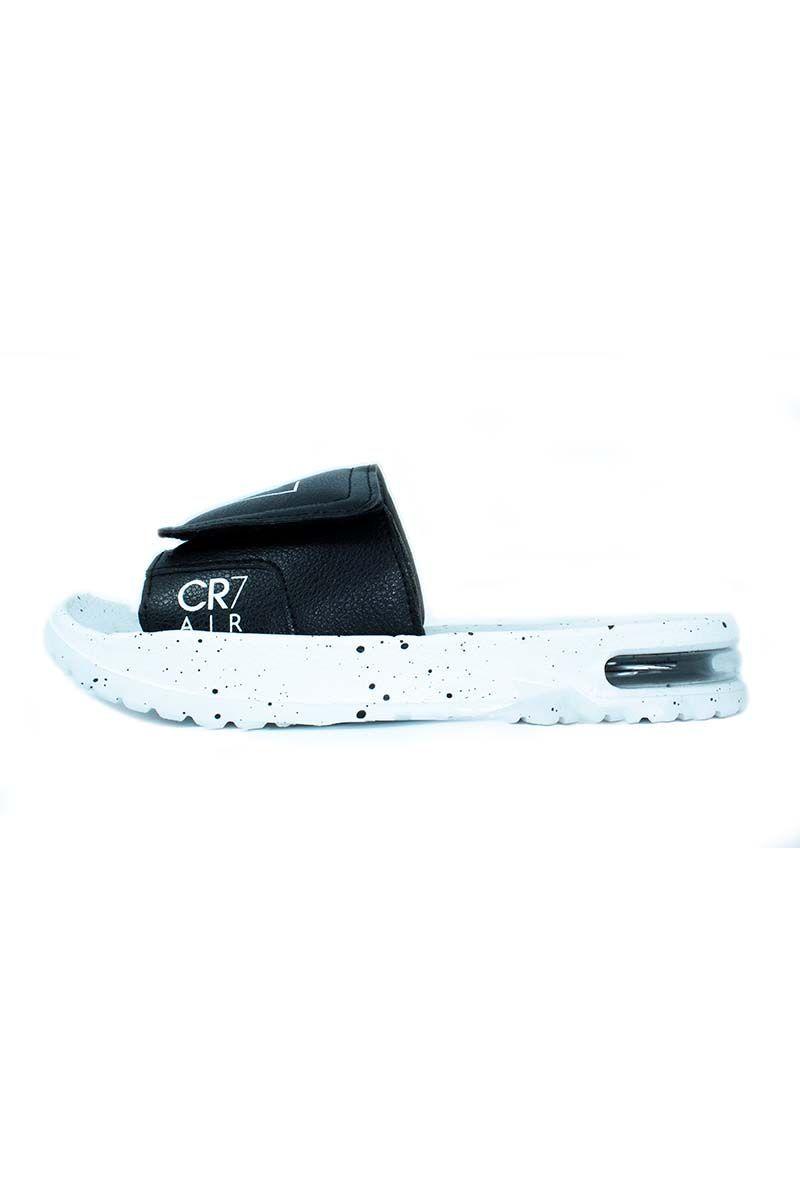 Sandalias CR7-02 Negro y Blanco CR7 Moletto-1