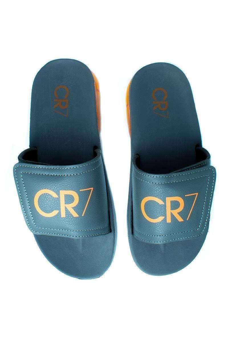 Sandalias CR7-08 gris y naranjo moletto-7