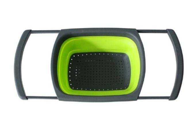 Colador Rectangular Con Asas Retractiles-2