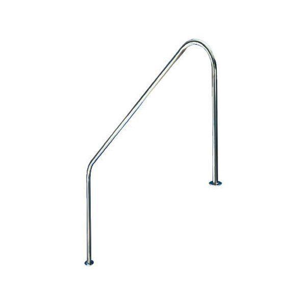 Baranda De Piscina Con Pletinas 2C Acero Inoxidable 1,22m-0