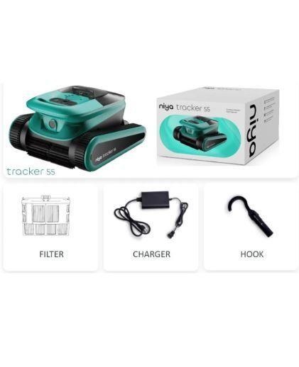 ROBOT LIMPIA PISCINAS INALAMBRICO, MAYTRONICS NIYA TRACKER 55-2