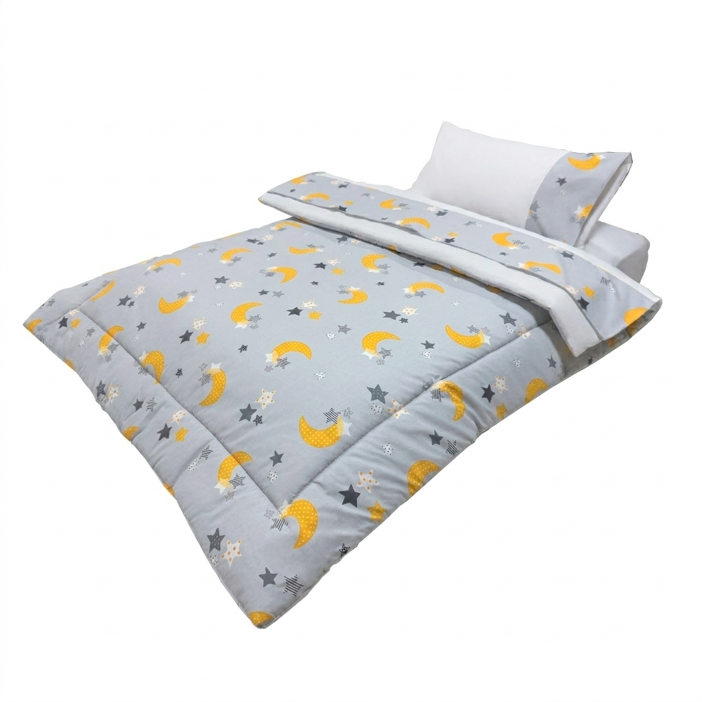 Set Cuna Playard 100 Algodon Dream-0