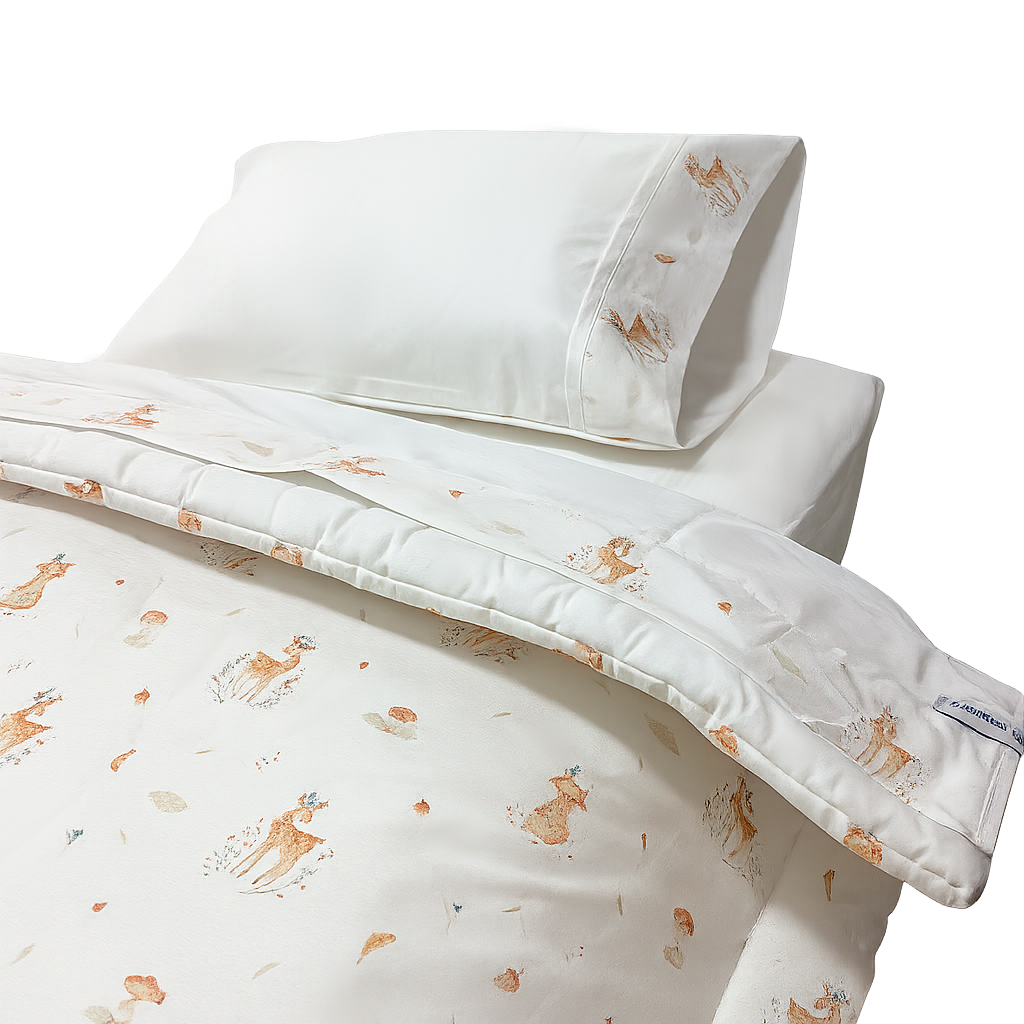 Set Cuna Colecho 100% Algodón Bambi-2