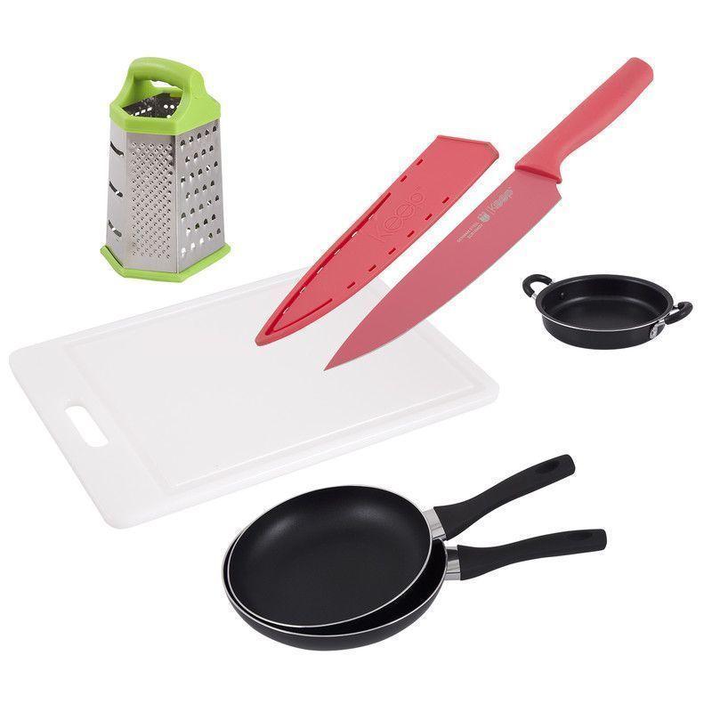 Set de Sartenes + Utensilios 6 Piezas AH53 - ArtHome-0