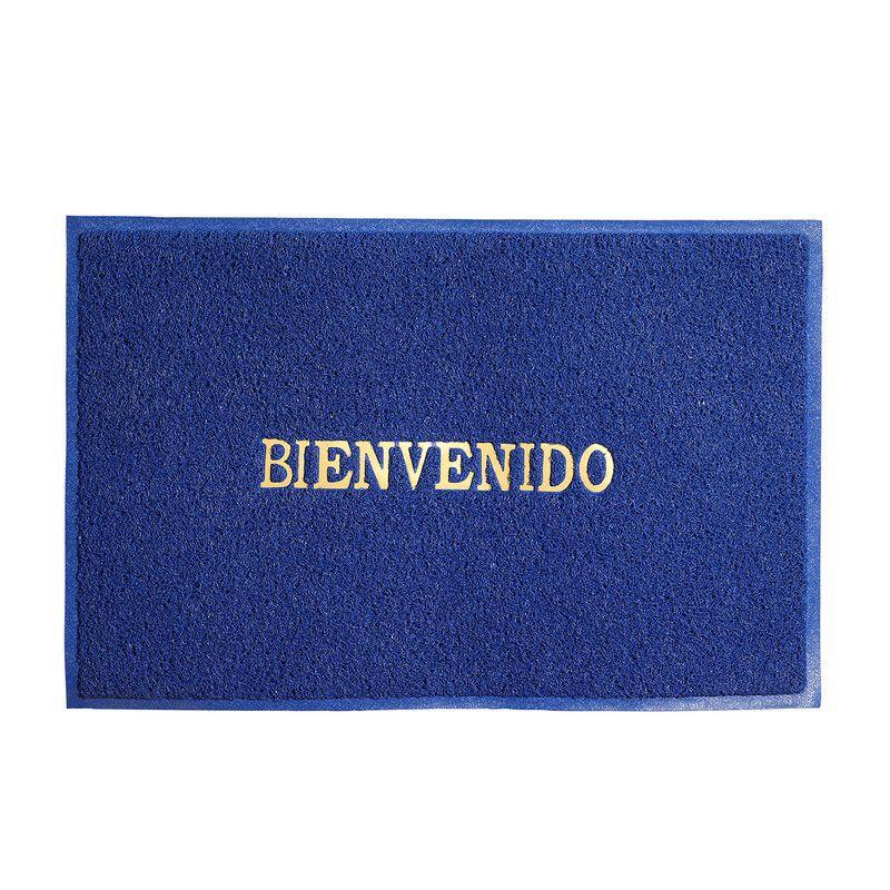 LIMPIAPIES BIEVENIDO COLOR AZUL 90x60 cm ARTHOME-0